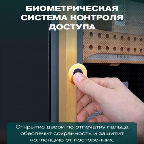 Хьюмидор шкаф Meyvel MC-200BK (PRO) фото 16